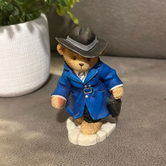 Cherished Teddies Club T James Bear Charter Membear 2001 CT107 Membership Figure - Picture 1 of 6